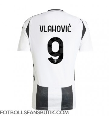 Juventus Dusan Vlahovic #9 Replika Hemmatröja 2024-25 Kortärmad